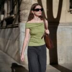 Stylish And Minimalist Womens Short Sleeve Top - Image 3