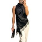 Stylish And Minimalist Sleeveless Womens Top - Image 5