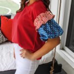 Womens Casual Short-sleeve Printed Top - Image 2