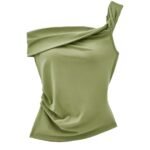 Stylish And Minimalist Womens Short Sleeve Top - Image 5