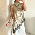 Stylish And Minimalist Sleeveless Womens Top - Image 7