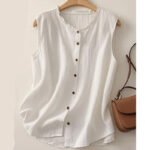 Womens Sleeveless Top Vest Cardigan Or Jacket - Image 4