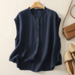 Womens Sleeveless Top Vest Cardigan Or Jacket - Image 5