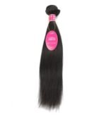 Real human hair straight wave human hair hair curtain natural color wig hair extension - Image 2