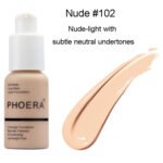 Explosive Press Type Oil Control Natural Color Matte Concealer Foundation Cream - Image 3
