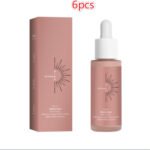 Tanning Face Serum Face Body Tanning Bed Outdoor Fine Line Repair Skin Serum Dark Bronzer Self Tanning Serum Drops - Image 6
