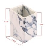 10 marble makeup brush sets, beauty tools, blush, eye shadow, face modification, 5 big 5 small explosions. - Image 3