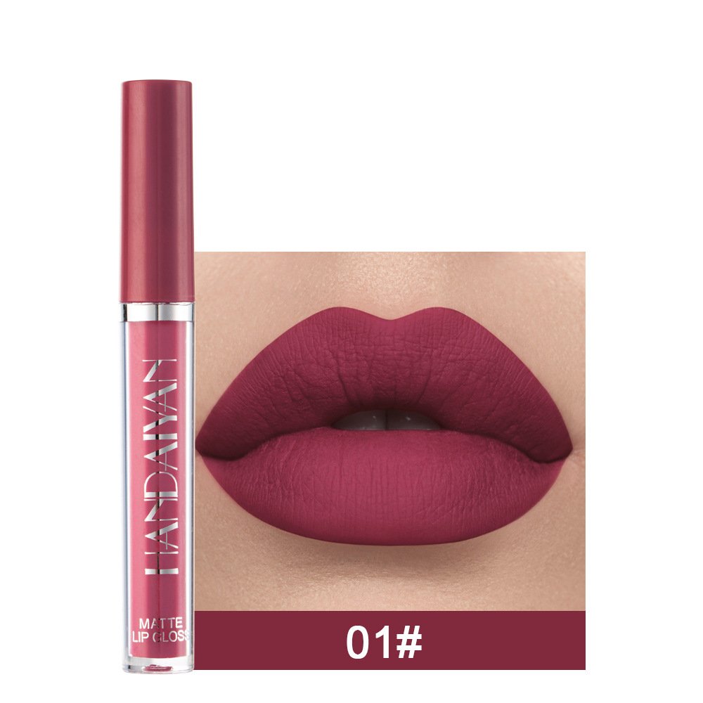 1622276766049-2.jpg Matte Non-stick Cup Lip Gloss, Non-fading Matte Liquid Lipstick - Image 1