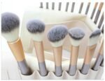 Persian Make-up Brush Suit Rice White Make Up Brush, Champagne Color Brush Handle Make-up Brush Without - Image 4