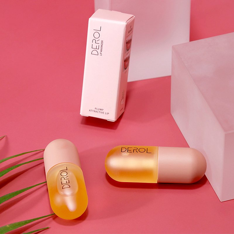 1e81b5c0-391b-4310-8360-cdf36a7f3276.jpg Day Night Instant Volume Lip Plumper Oil Clear Lasting Nourishing Repairing Reduce Lip Fine Line Care Lip Beauty Cosmetic - Image 1