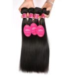 Real human hair straight wave human hair hair curtain natural color wig hair extension - Image 4