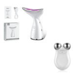 EMS Microcurrent Neck Face Beauty Device With 3 Colors LED Photon Therapy Skin Tighten Reduce Double Chin Face Lifting Devices - Image 10