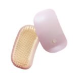 Electric Massage Cat Brushes Hand Held Portable Vibration Pet Brushes Remove Loose Hair Of Cats And Dogs And Sort Out Tangles Suitable For Pet Massage And Cat Dog Play Toys-Pink - Image 9