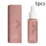 Tanning Face Serum Face Body Tanning Bed Outdoor Fine Line Repair Skin Serum Dark Bronzer Self Tanning Serum Drops - Image 8