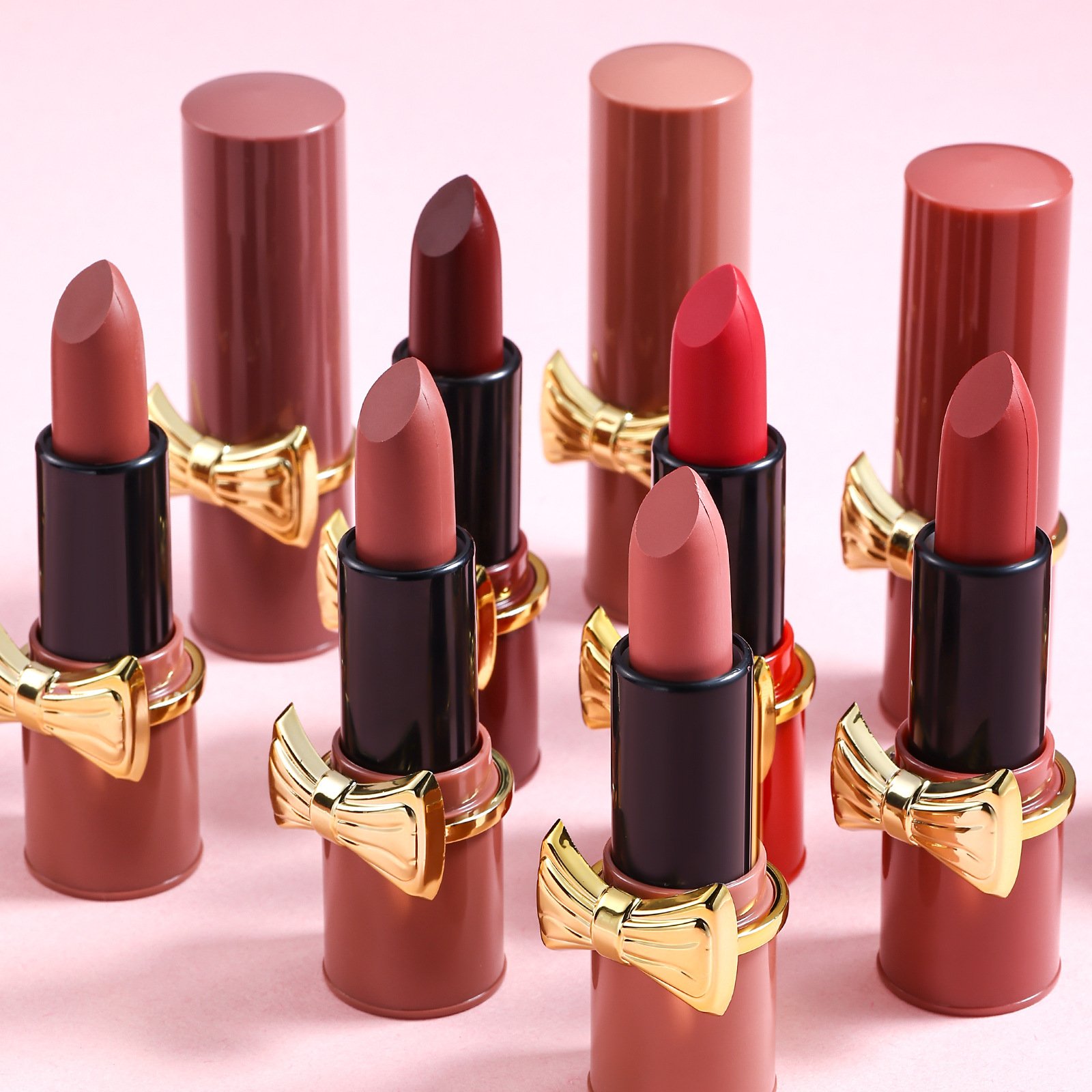 9e676706-a83f-44bb-a87d-131c62b0eb05.jpg Bow Lipstick Matte Velvet Lasting - Image 1