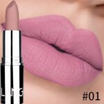 High Pigment Matte Lipstick Tube – Hydrating Creamy Pink Shade - Authentic Lipsticks by axlearc.com
