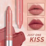 Solid Moist Lipstick Crayon Pen – Long Lasting Hydrating Lip Makeup - Authentic Lipsticks by axlearc.com